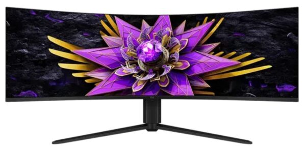 Monitor Gaming Curbat QD-mini LED TCL 57R94 57", Dual UHD (7680x2160)