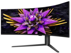 Monitor Gaming Curbat QD-mini LED TCL 57R94 57", Dual UHD (7680x2160)