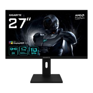 Monitor Gaming Gigabyte G27Q3, 27", 2560 x 1440 pixeli, Black