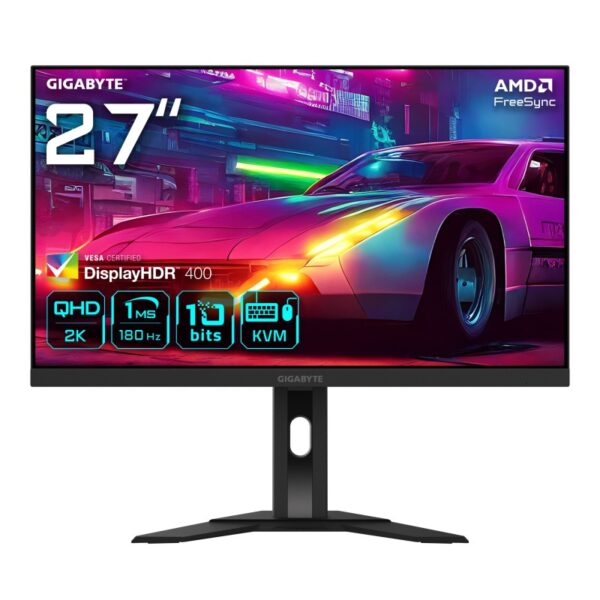 Monitor Gaming Gigabyte M27QA, Panel Size: 27", Panel Backlight/ Type