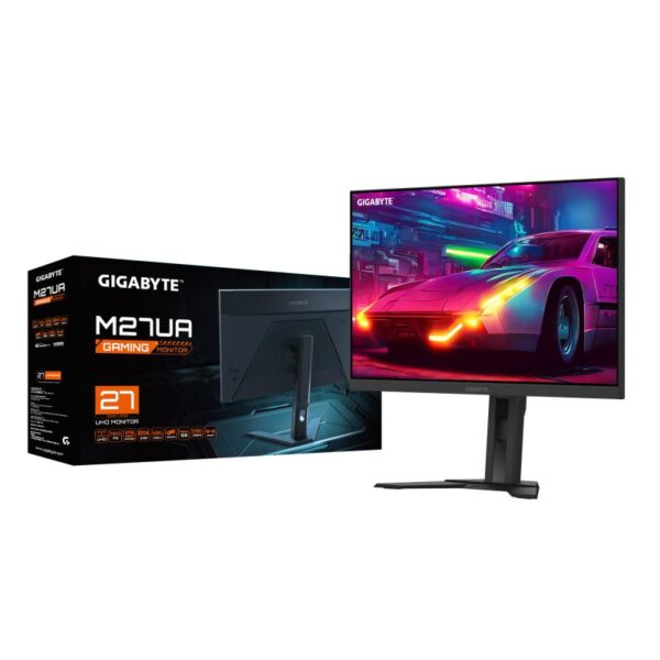 Monitor Gaming Gigabyte M27UA, Panel Size: 27", Panel Backlight/ Type