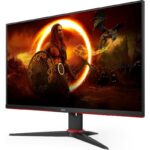 Monitor LED AOC 24G2SAE/BK, 23.8", FHD VA, 4 ms, 165Hz, negru - imagine 2
