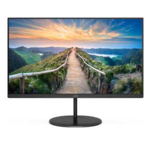 Monitor LED AOC Q24V4EA, 23.8", QHD IPS, 4ms, 75Hz, negru