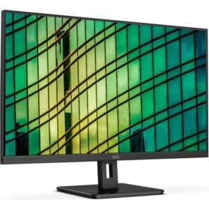 Monitor LED AOC U32E2N, 31.5", WQHD VA, 4ms, 60Hz, negru