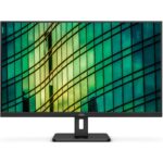 Monitor LED AOC U32E2N, 31.5", WQHD VA, 4ms, 60Hz, negru