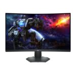 Monitor LED Dell Curved S3222DGM, 31.5", VA QHD, 1ms, 165Hz, negru