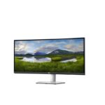 Monitor LED Dell Curved S3422DW, 34", VA WQHD, 4ms, 100Hz, alb