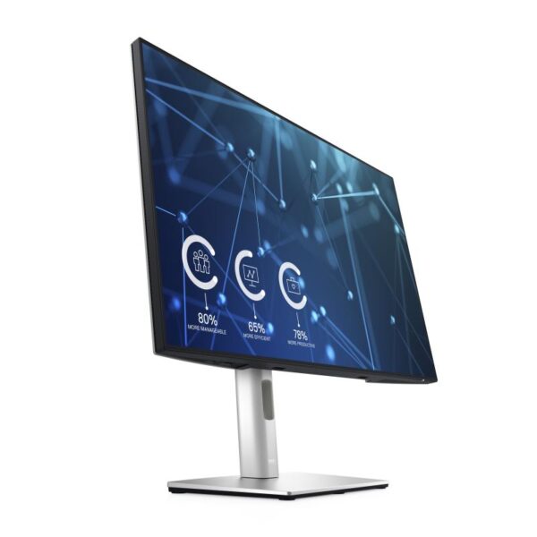 Monitor LED Dell U2421E, 24.1", IPS FHD, 8ms, 60Hz, alb