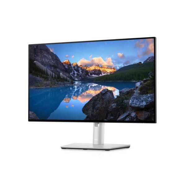 Monitor LED Dell U2422HE, 24", IPS FHD, 5ms, 60Hz, argintiu