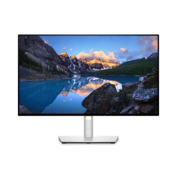 Monitor LED Dell U2422HE, 24", IPS FHD, 5ms, 60Hz, argintiu