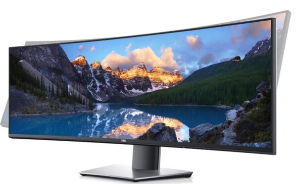 Monitor LED Dell U4919DW, 49", IPS QHD, 5ms, 60Hz, gri