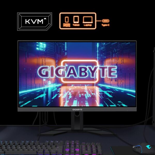 Monitor LED Gigabyte M32U-EK, 31.5", IPS UHD, 1ms, 144Hz, negru