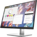 Monitor LED HP E24 G4, 23.8", FHD IPS, 5ms, 60Hz, negru - 9VF99AA