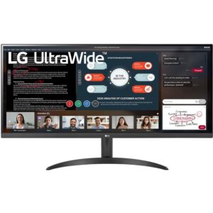 Monitor LED LG 34WP500-B, 34", UWFHD IPS, 5ms, 75Hz, negru - 34WP500-B.AEU