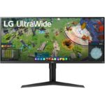 Monitor LED LG 34WP65G-B, 34", QHD IPS, 1ms, 75Hz, negru - 34WP65G-B.AEU