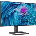 Monitor LED PHILIPS 275E2FAE, 27", QHD IPS, 4ms, 75Hz, negru - 275E2FAE/00