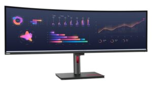 Monitor Lenovo ThinkVision P49w-30, 49" IPS, DQHD (5120x1440) - 63DBRAT1EU