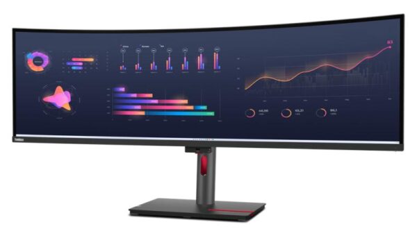 Monitor Lenovo ThinkVision P49w-30, 49" IPS, DQHD (5120x1440) - 63DBRAT1EU