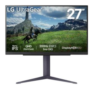 Monitor LG 27" 27GS85Q-B.AEU