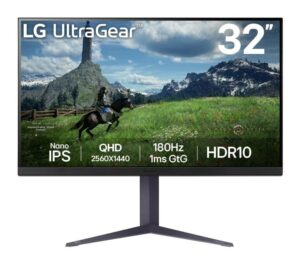 Monitor LG 31.2" 32GS85Q-B - 32GS85Q-B.AEU