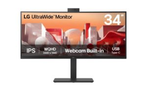 Monitor LG 34" 34BA85QE-B.AEU, Curvature: 3800R, Diagonal (inch): 34