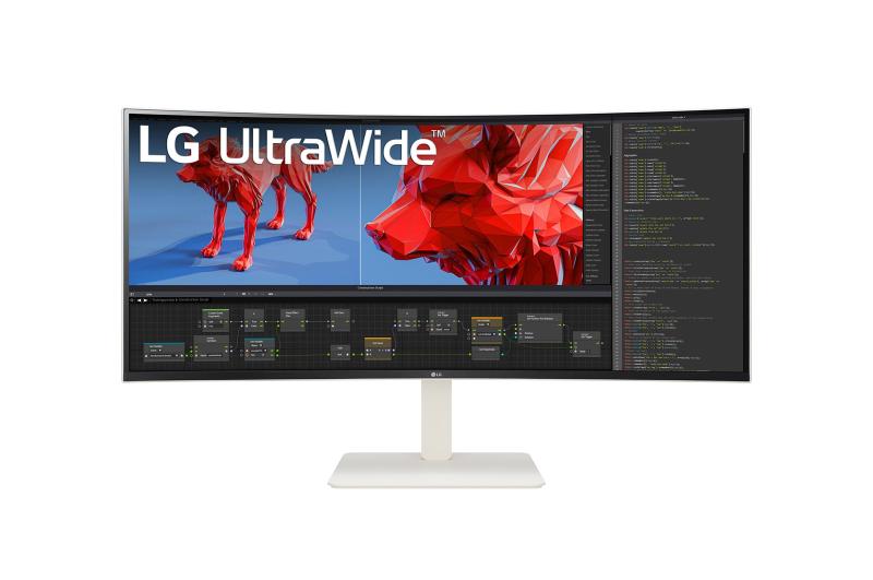 Monitor LG 37.5" 38BR85QC-W.AEU-01 Monitor LG 37.5" 38BR85QC-W.AEU - imagine 1
