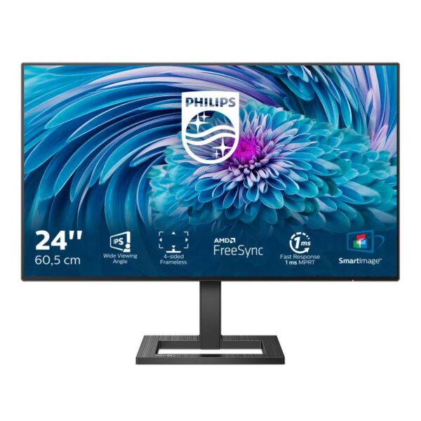 Monitor 23.8" PHILIPS 242E2FA, IPS, WLED, Anti-Glare, 3H, Haze 25% - 242E2FA/00