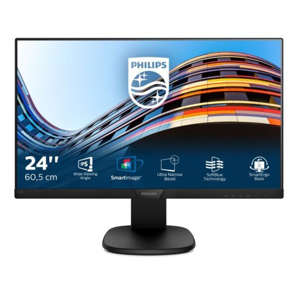 Monitor LED PHILIPS 243S7EHMB, 23.8", FHD IPS, 5ms, 60Hz, negru - 243S7EHMB/00