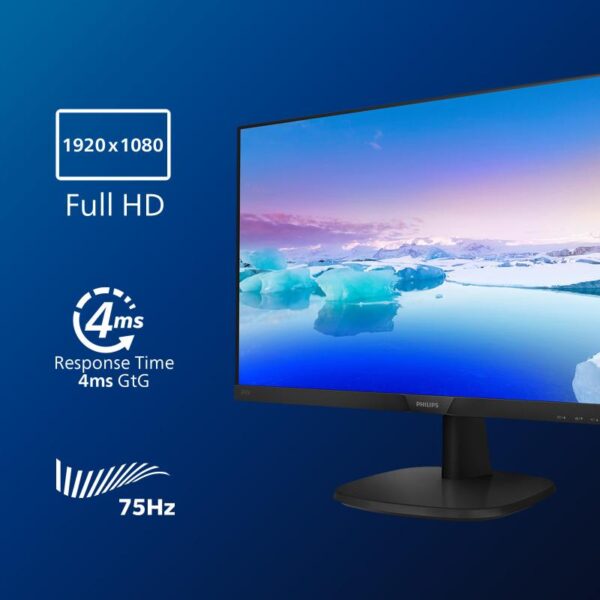 Monitor 23.8" Philips 243V7QDAB, IPS, WLED, 16:9, FHD 1920*1080 - 243V7QDAB/00