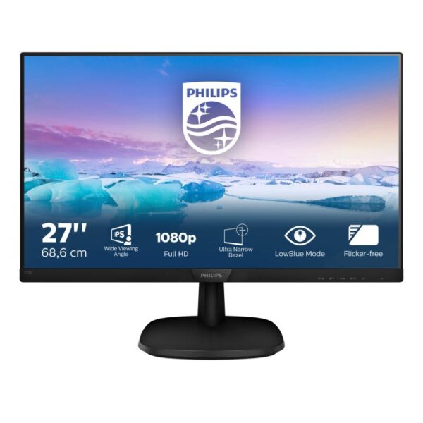 Monitor 27" PHILIPS 273V7QJAB, FHD 1920*1080, IPS, 16:9 - 273V7QJAB/00