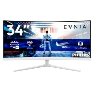 Monitor Philips 34" 34M2C5501A/00, Curvature: 1500R