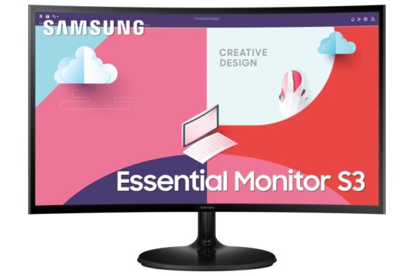 MONITOR Samsung LS24C364EAU, 61 cm (24"), 1920 x 1080 Pixel - LS24C364EAUXEN