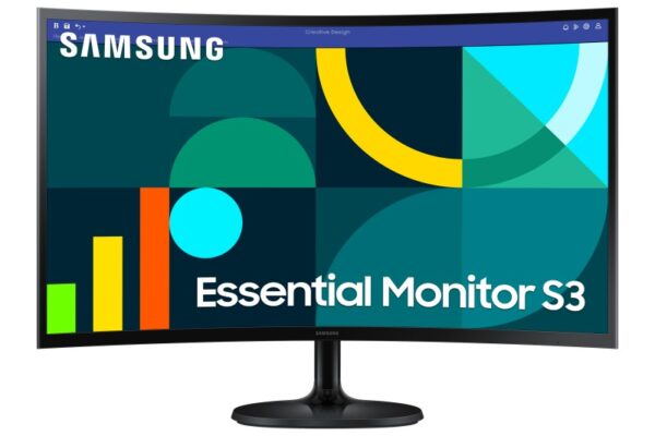 Monitor Samsung 27" LS27D360GAUXEN, Curvature: 1800R