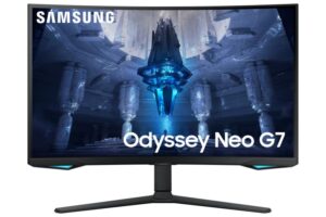 MONITOR SAMSUNG LS32BG750NPXEN 32", Curvature: 1000R, Panel Type: VA