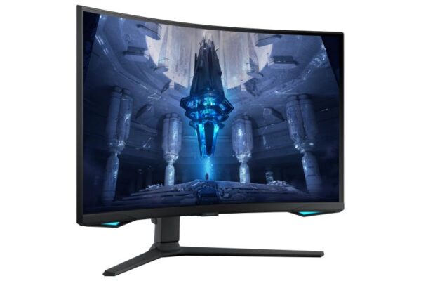 MONITOR SAMSUNG LS32BG750NPXEN 32", Curvature: 1000R, Panel Type: VA