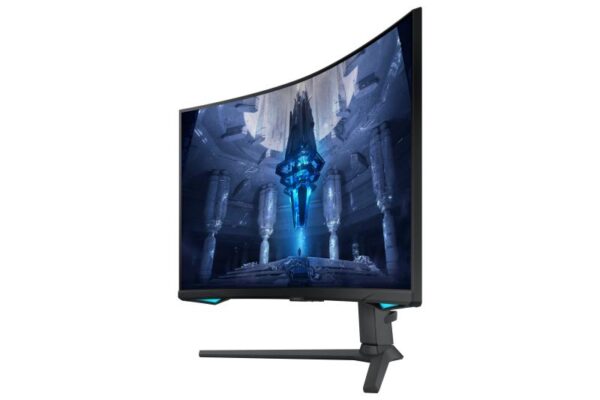 MONITOR SAMSUNG LS32BG750NPXEN 32", Curvature: 1000R, Panel Type: VA