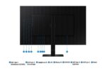 Monitor Samsung 32" LS32D800UAUXEN, Diagonal (inch): 32