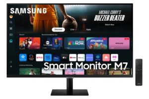 Monitor Samsung 32" LS32DM702UUXDU, Curvature: FLAT