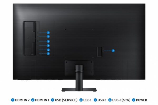 Monitor Samsung 43" LS43DM702UUXDU, Diagonal (inch): 43