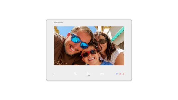 Monitor video interfon color Hikvision DS-KH7300EY-TE2/WH