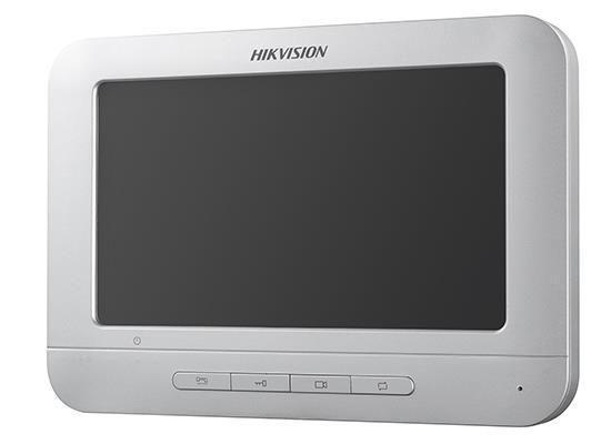 Monitor videointerfon color Hikvision DS-KH2220-S; conexiune pe 4 fire