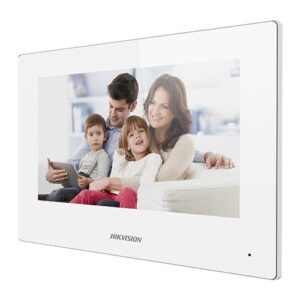 Monitor videointerfon WIFI modular 7 color Hikvision DS-KH6320-WTE1-W