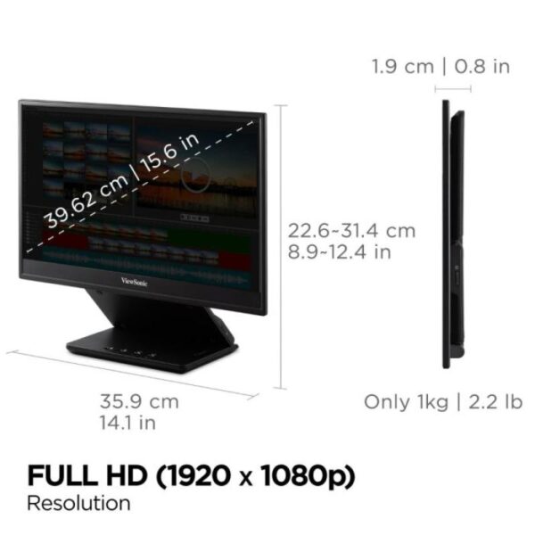 Monitor 16" ViewSonic VP16-OLED