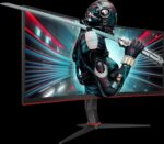 Monitor WLED AOC CU34G2X/BK, 34", UWQHD VA, 1ms, 144Hz, negru