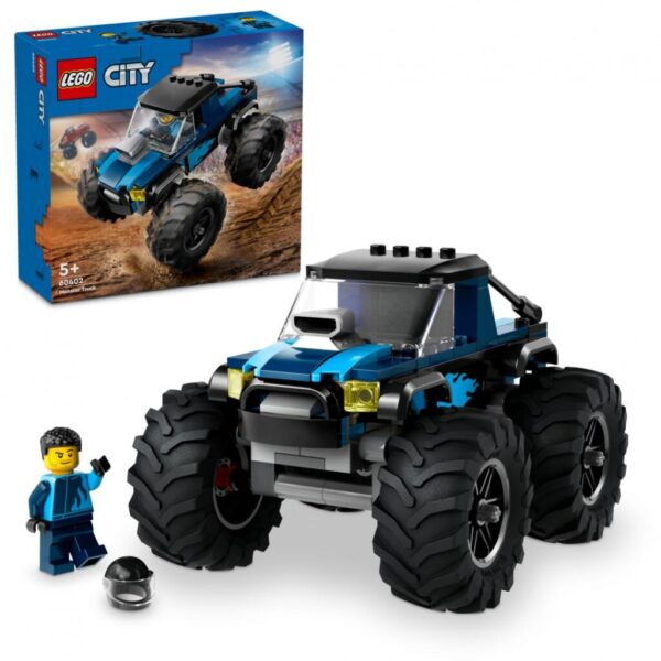 MONSTER TRUCK ALBASTRU, LEGO 60402 - LEGO60402