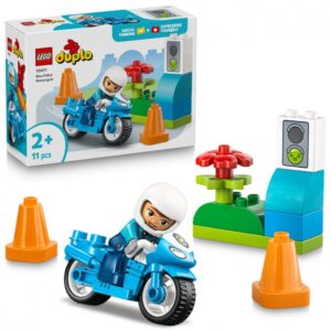MOTOCICLETA ALBASTRA DE POLITIE LEGO10471