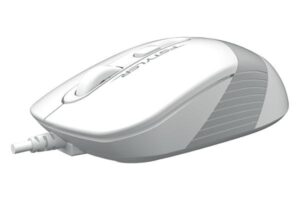 Mouse A4tech FM10, cu fir, alb - FM10 WHITE