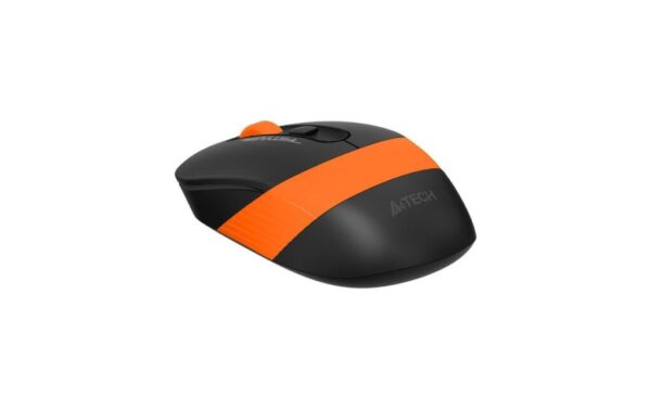 Mouse A4tech, gaming, wireless, optic, 2000 dpi, negru / portocaliu - FG10 ORANGE