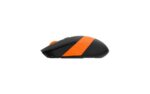 Mouse A4tech, gaming, wireless, optic, 2000 dpi, negru / portocaliu - FG10 ORANGE