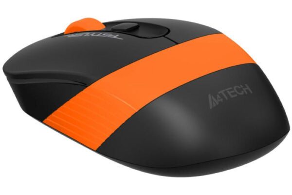 Mouse A4tech, gaming, wireless, optic, 2000 dpi, negru / portocaliu - FG10 ORANGE